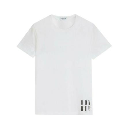 Dondup, T-Shirts Wit, Heren, Maat:L