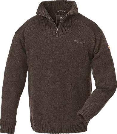 Pinewood Men's Hurricane Sweater Men long-sleeved sweaters Brown L