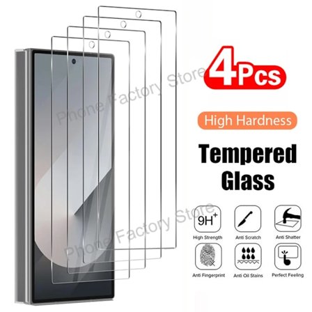 4 st Härdat Glas För Samsung Galaxy Z Fold 7 6 5 4 3 Klar Premium Skärmskydd För Samsung Z ZFold 6 5 Fold5 Film Glas
