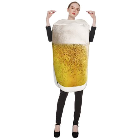 Halloweenfest svamp ny ölsejdelskostym cosplay kostym digitaltryck scenframträdandekostym