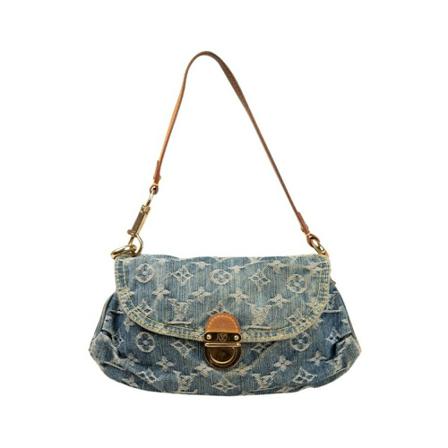 Louis Vuitton Vintage, Pre-owned Shoulder Bag Blauw, Dames, Maat:ONE Size