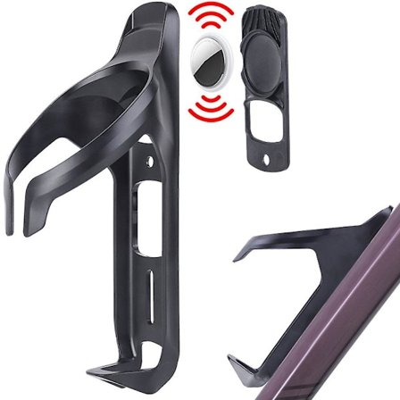 Til Airtag Lokator Cykel Vandflaskeholder Flaskebur {Db}