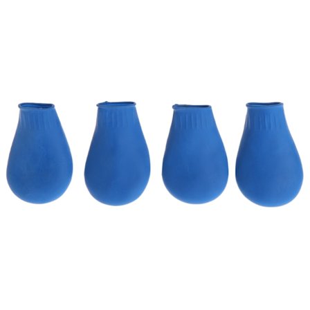 Hunde Gummistøvler Vandtætte Skridsikre Hvalpesko Kæledyr Hundesko til Hund S/for Blå