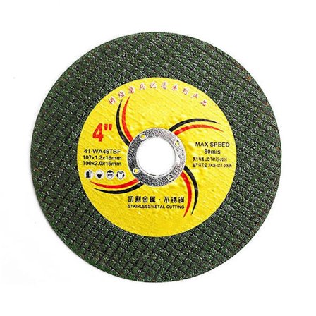 Hiomalaikka, teollisuuslaatu, sopii ruostumattoman teräksen leikkaamiseen, Green Professional