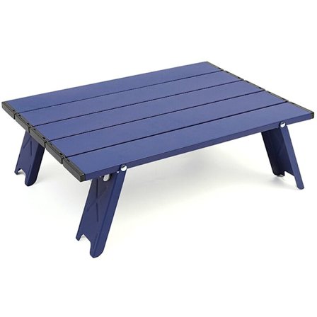 Mini udendørs foldeborde Camping telt bord bærbar campingbord bærbar sofabord computerbord aluminiumsbord, C