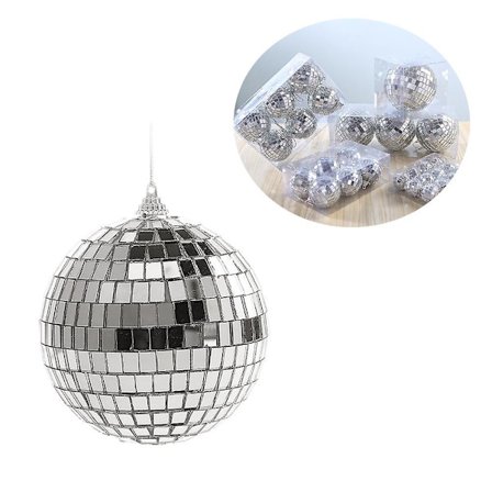6-pack julgranspegel Mini Discokula (6cm)