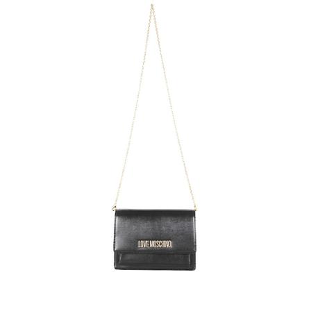 Love Moschino, Small Crossbody BAG Zwart, Dames, Maat:ONE Size