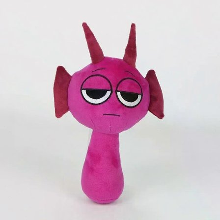 Gaibosi Horror Spil Sprunki Plyslegetøj Oren Raddy Vineria Fun Bot Mr Sun Plysdukke Incredibox Fyldt Pude Julepynt