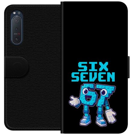 Kompatibelt Plånboksfodral till Sony Xperia 5 II Pixel Number Duo