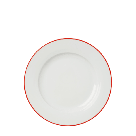 Åhléns Home Assiett BONNIE 20 cm Assietter Röd ONESIZE