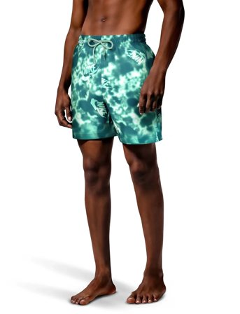 NIKE SWIM Nike Water Tie Dye 5" Volley Short - Blue - XXL