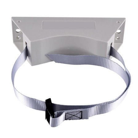 ABS-muovinen kaasupulloteline seinälle asennettava propaanisäiliöteline, helppokäyttöinen