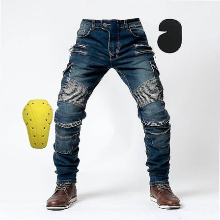 Motorcykelbukser Herre Moto Jeans Beskyttelsesudstyr Køre Touring Motorcykelbukser Motocross Bukser Moto Bukser