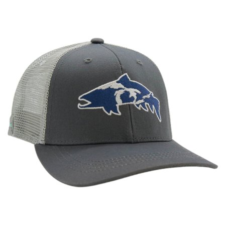 RepYourWater Brimmed Hat Standard Fit Great Lakes - Brown