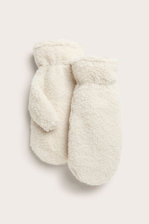 Kappahl | Rękawiczki jednopalczaste | Offwhite