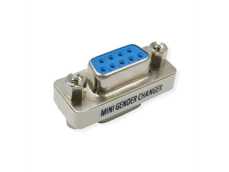 VALUE Mini Gender Changer, 25 Pin