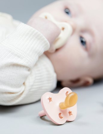 HEVEA Pacifier Orthodontic 0-0,3S - Blue - 0-3M