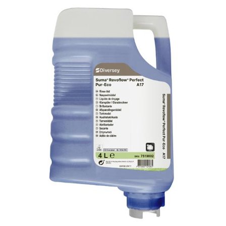 DIVERSEY Torkmedel Revoflow A17 4L 3/fp - Lyreco - Städ och hygien - Diskrengöring - Torkmedel och sköljmedel