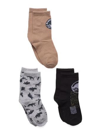 3 Pack Socks Socks & Tights Socks Multi/mønstret Jurassic World