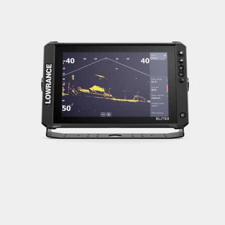 Traceur Lowrance Elite FS, 12" + sonde Active Imaging 3-en-1 (CHIRP, DownScan, SideScan)