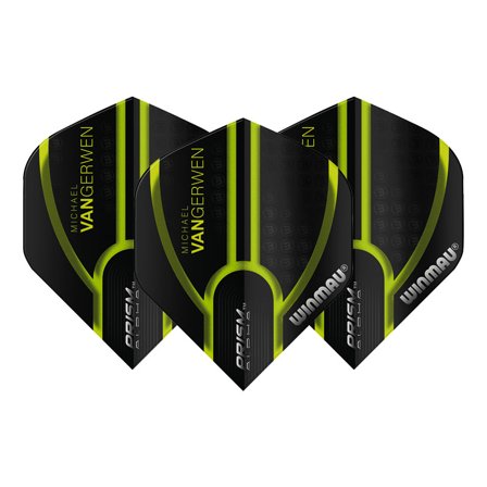 MVG Translucent Black With Green Line Prism Alpha Standard