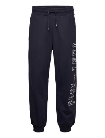 D.2 Retro Shield Sweatpants Collegehousut Olohousut Navy GANT