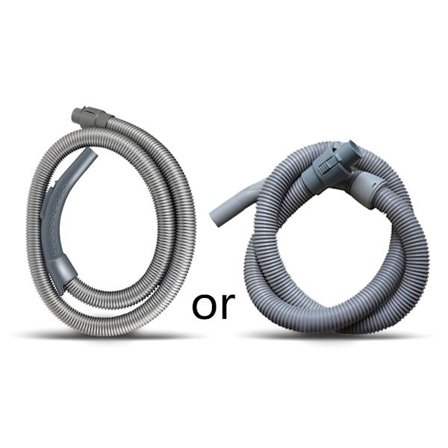 1,9 m lang støvoppsamlingsslange for elektroverktøy, gjenget rør for støvsuger