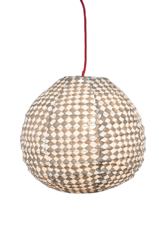 A World of Craft TRIANGLE DROP Lampskärm XS Belysning Grå Ø 40 cm