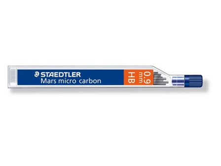 Staedtler Mars Reservstift 0,9mm HB 12/fp - Lyreco - Kontorsmaterial - Pennor - Reservstift
