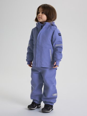 Polarn O. Pyret Vattentät skaljacka STORMY - 80 - barnkläder - purple