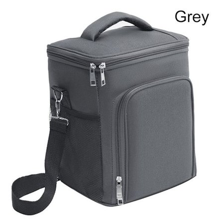 Thermal Food Bag Isolering Ryggsäck GRÅ - on stock