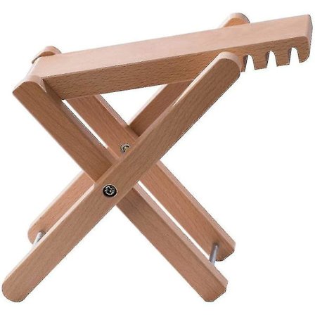 Trefootstøtte for gitar i klassisk høyde - justerbar