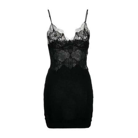 Ermanno Scervino Short Kjole Sort, Dame