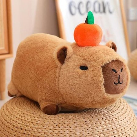 Kapibara Plush Toy, Kapibara Stuffed Animal, Stuffed Animals & Wild Animals, Cuddle Pillow, Gifts, Soft Toys, Presents