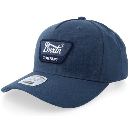 Brixton - Blå snapback Caps - Linwood C Netplus Navy A-Fame- Snapback @ Hatstore