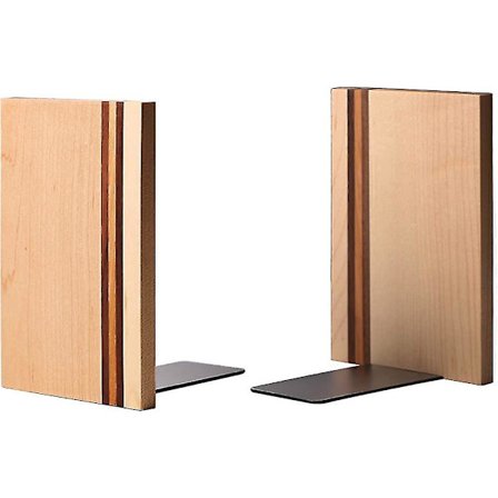 Bokstöd, trä Bokstöd, Dekorativa Bokhylla Bokstöd Tunga Bokstöd Present