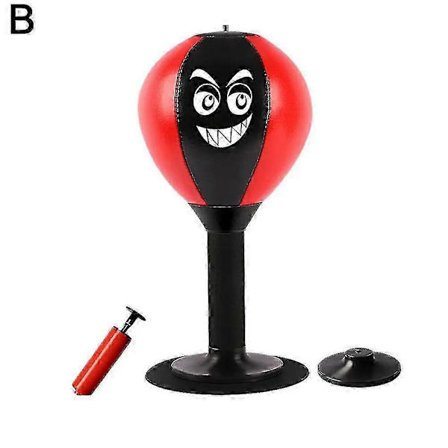 Boxningsboll Skrivbord Boxningsboll Stressboll Med Sugpropp [BR]