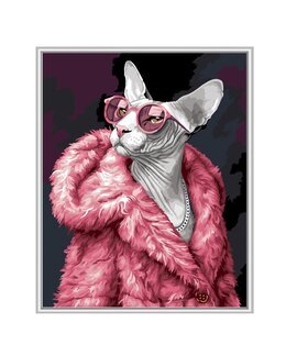 Paint By Numbers Glamourös