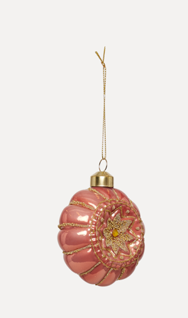 UND Julekule Glass Flat Rose