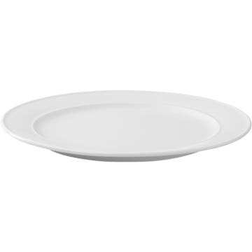 Tallrik flat G. Benedikt Excellency Vit