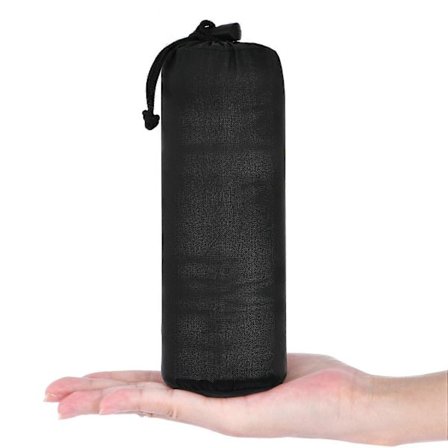 Lätt Sovsäckslakan Portabelt och Bekvämt Grått Lakan för Din Sovsäck Perfekt för