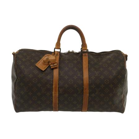 Louis Vuitton Vintage, Weekend Bags Bruin, unisex, Maat:ONE Size