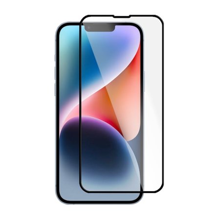 Rvelon iPhone 13 Pro Max/14 Plus Screen Protector - Tempered Glass Aluminum 2.5Dbulk