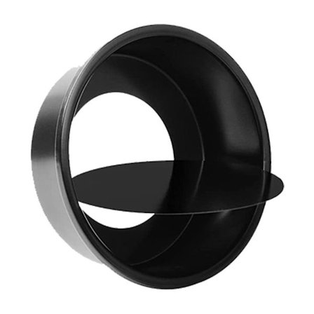 Rund kageform, aftagelig bund, nem at frigøre chiffon kage, sort KLB