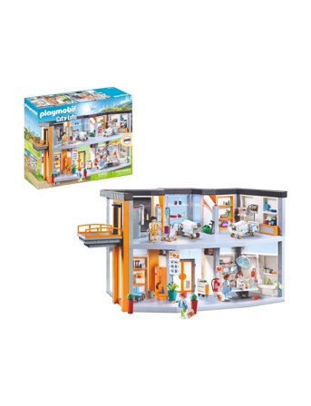 Playmobil City Life Stort Sykehus Med Møbler - 70190 Toys Playmobil Toys Playmobil City Life Multi/mønstret PLAYMOBIL*Betinget Tilbud