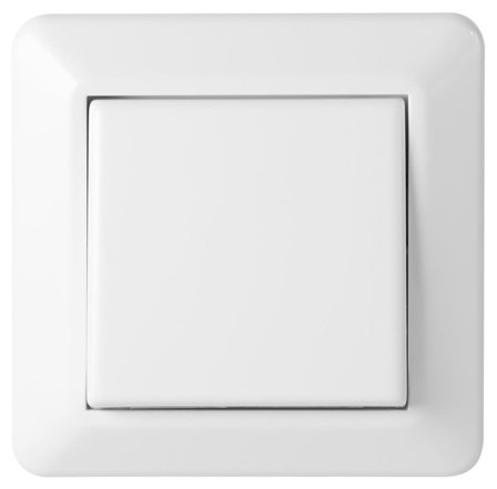 Elko EKO30104 Strømbryter renhvit, skruekobling uten klør Koblingstype:1-polet (trapp), Strømbrytere & vegguttak