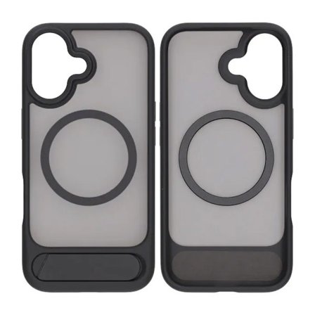 Rvelon Mobilskal med Stativ för iPhone 17 - Svart