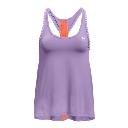 Under Armour Knockout Tank Wmn Octane/Electric Tangerine/White