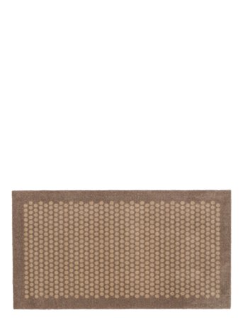 Floormat Polyamide, 120X67 Cm, Dot Design Beige Tica Copenhagen