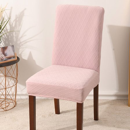 (pink, 1 stk.) Stolebetræk 1 stk. Spandex Stolebetræk Jacquard Patte